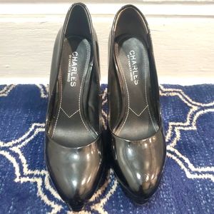 Charles David black heels
